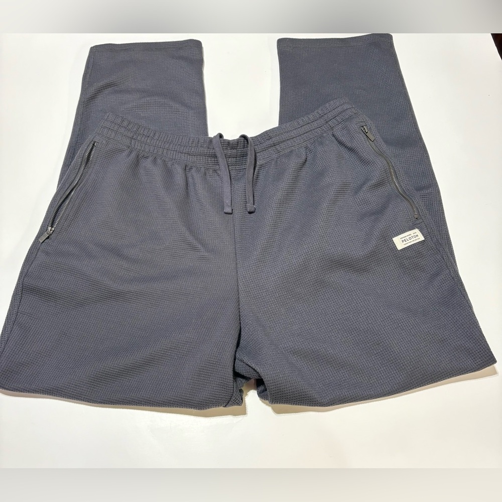 Peloton Charcoal Grey Waffle Knit Pants mens size XL